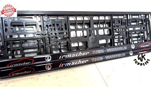 Car number plate - plate, frame